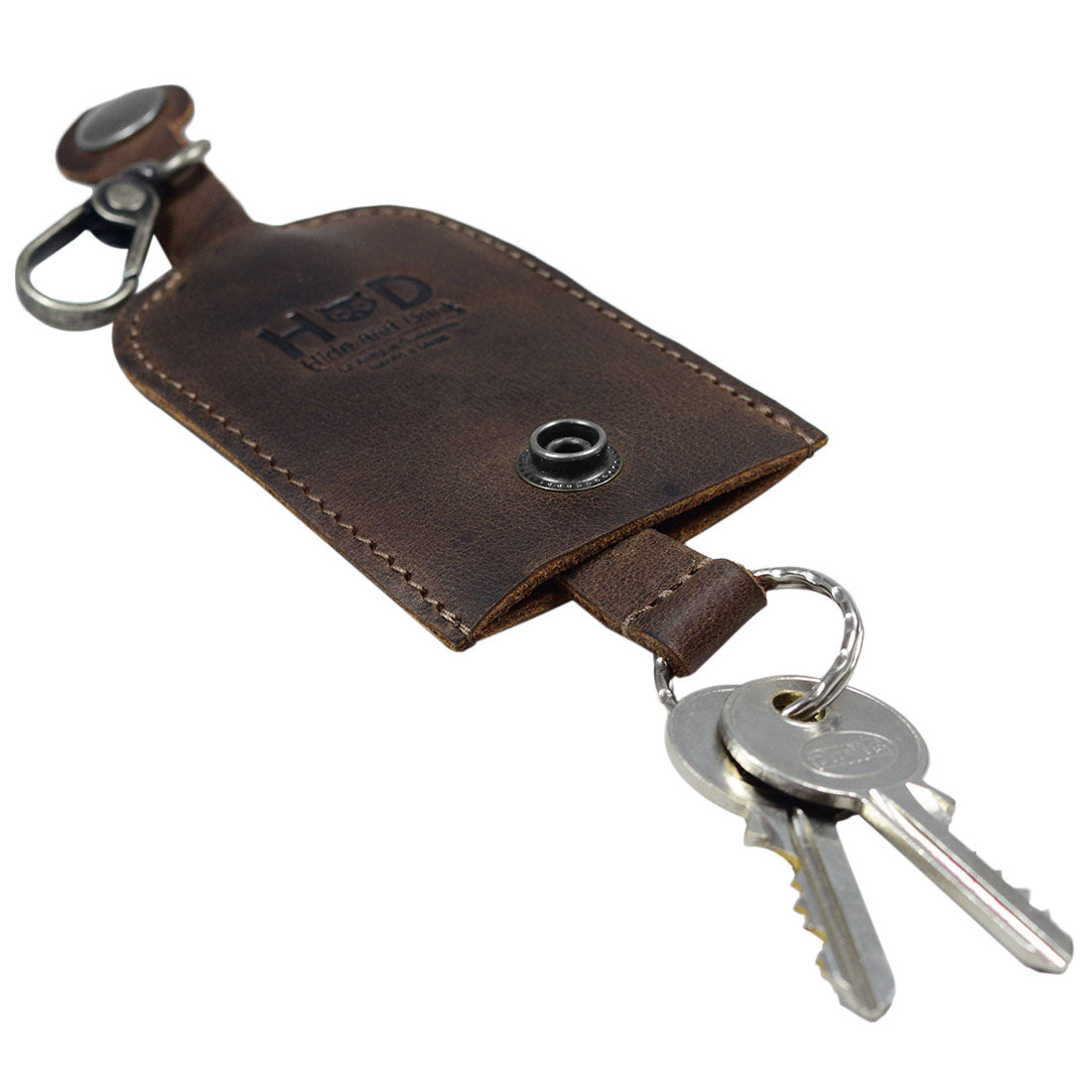 Key Holder w/Lobster Hook - Stockyard X 'The Leather Store'