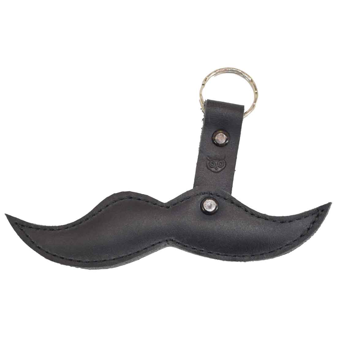Keychain Moustache - Stockyard X 'The Leather Store'