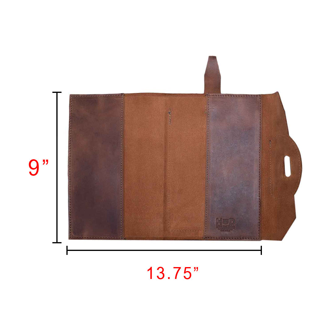 Journal Cover W/Kindle Pouch (5 x 8.25 in. Notebook Not Included) - Stockyard X 'The Leather Store'