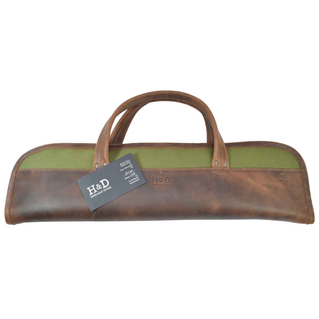 All Purpose Knife Roll with Zipper (5-Pockets) - Stockyard X 'The Leather Store'