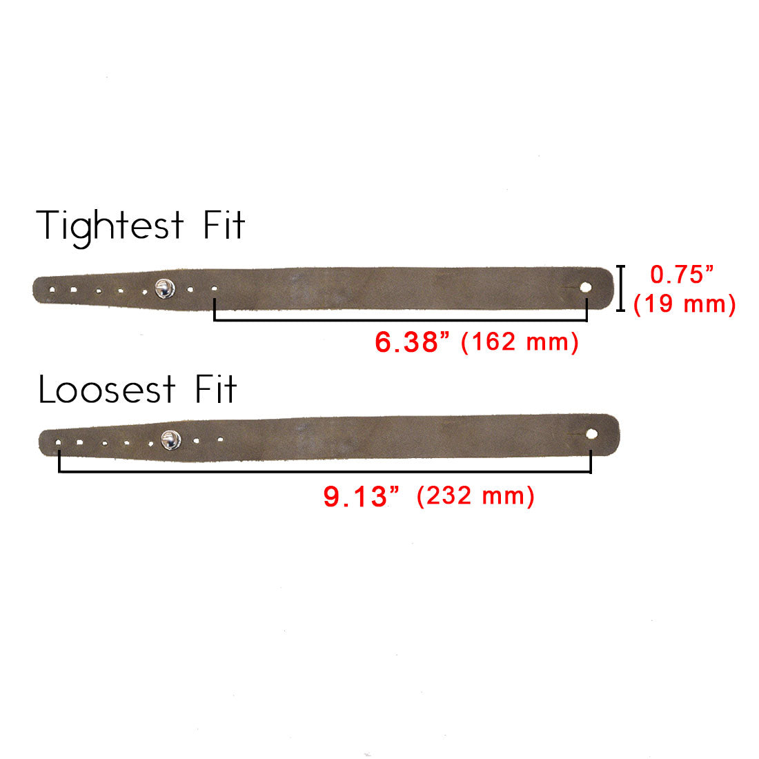 Watch Strap Replacement (3 Pack) - Stockyard X 'The Leather Store'