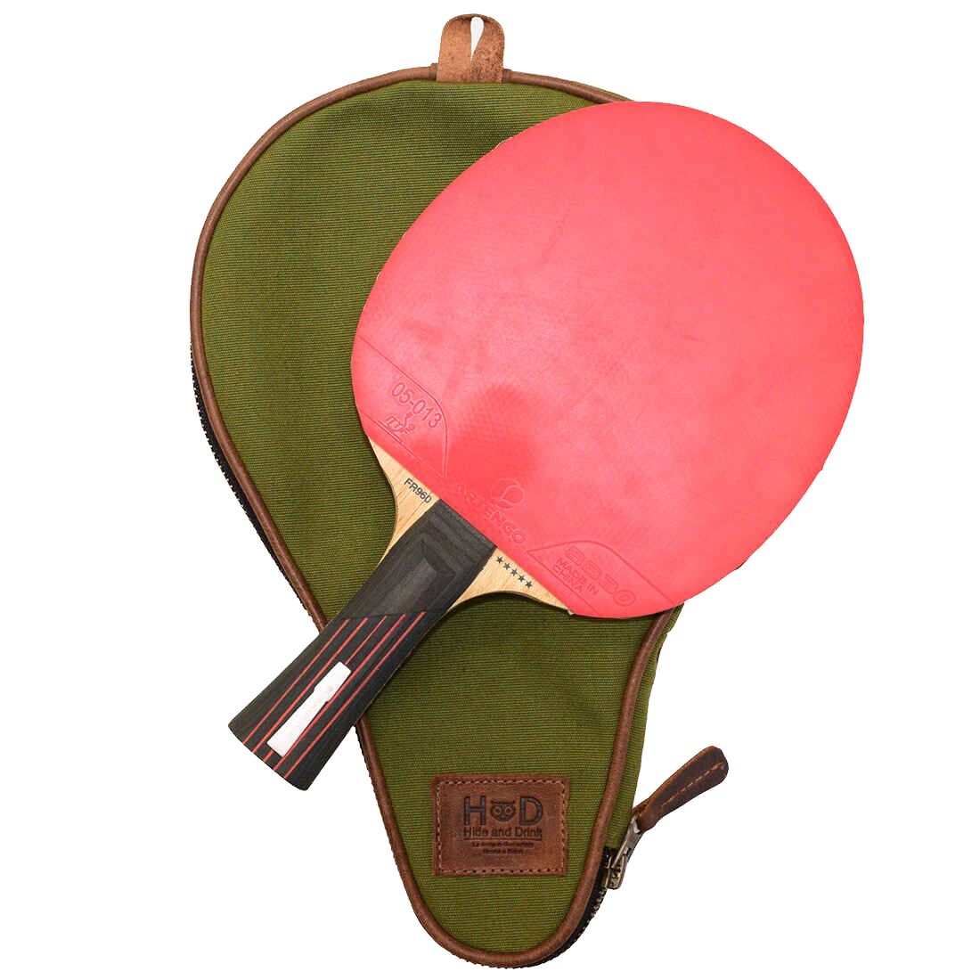 Ping Pong Paddle Case - Stockyard X 'The Leather Store'