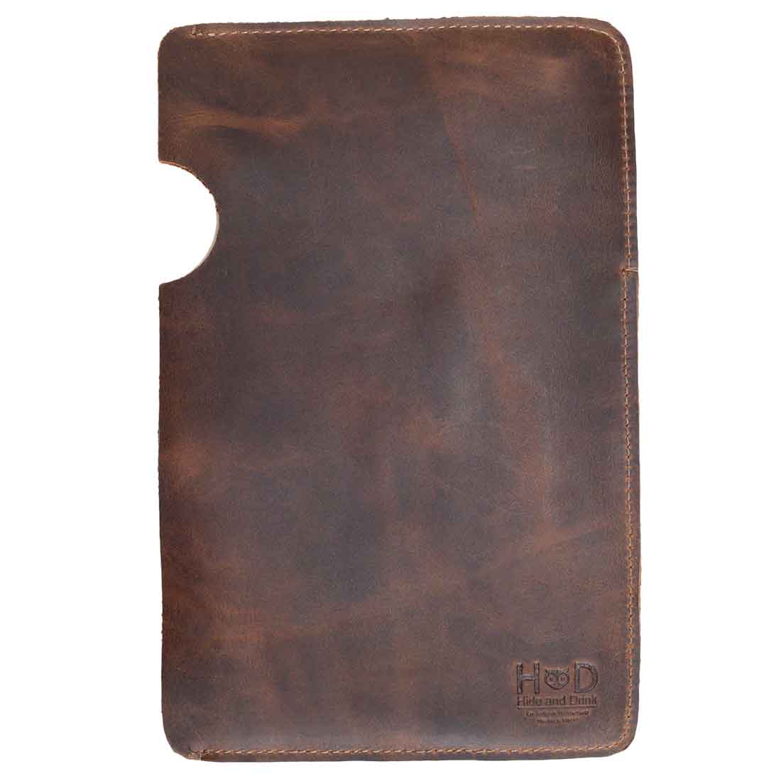 Notebook Sleeve & Knife Holder (5 x 8.5 in.) (Notebook Not Included) - Stockyard X 'The Leather Store'