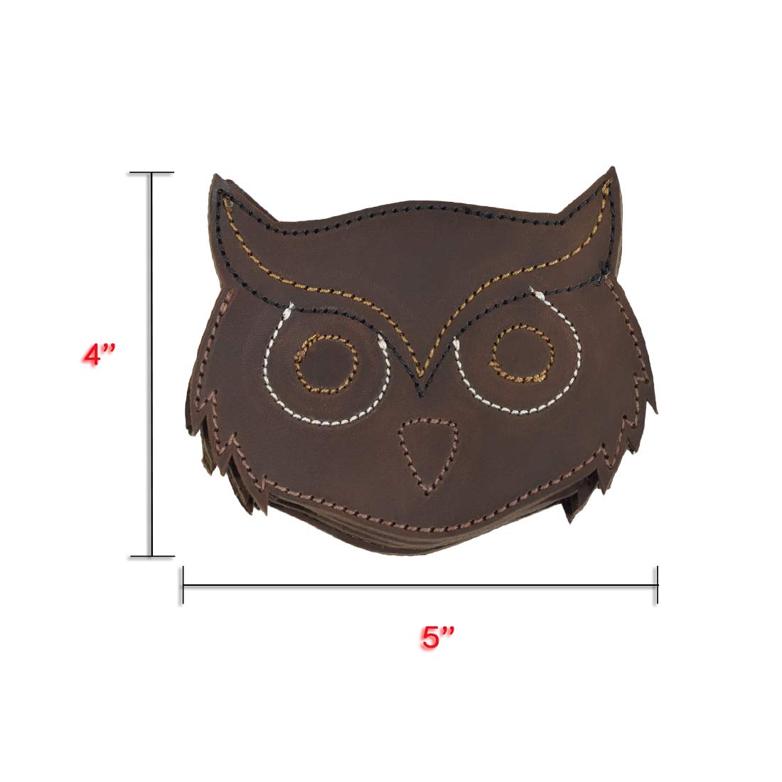 Wild Owl Coaster Set (6-Pack) - Stockyard X 'The Leather Store'