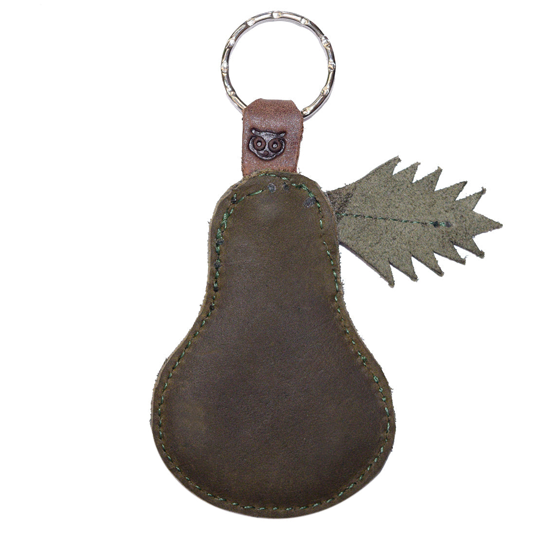 Pear Keychain - Stockyard X 'The Leather Store'