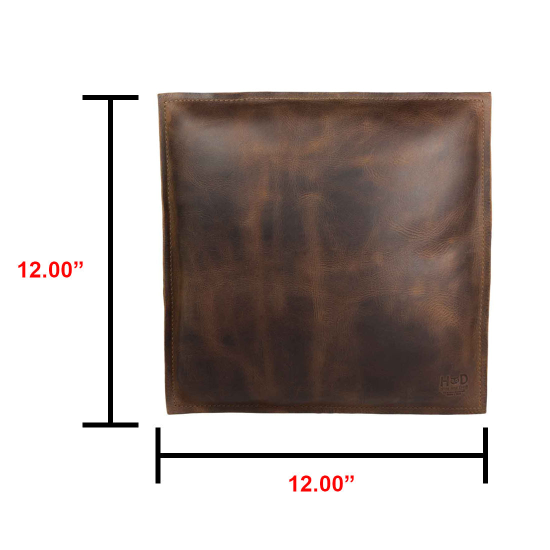 Showcasing a refined Hide & Drink Decorative Pillow made from full grain leather, a standout 12 x 12 in. choice for couch, sofa, or bed. This stylish decoration enriches your home and office accessories, reflecting small batch production through careful hand cut, hand sewn, and fire branded techniques by artisans in La Antigua Guatemala & Oaxaca Mexico.