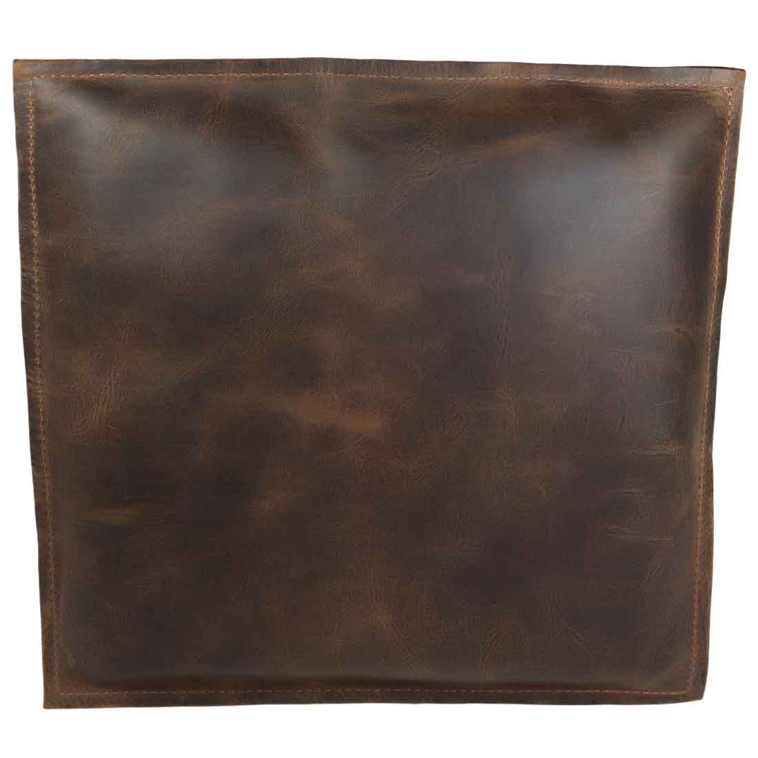 Chic Hide & Drink Decorative Pillow, crafted from premium full grain leather, makes a great 12 x 12 in. addition to your couch, sofa, or bed. This stylish decoration brings character to home and office accessories, handmade through small batch production by artisans in La Antigua Guatemala & Oaxaca Mexico.