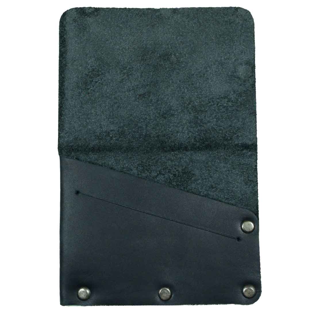 Riveted Rectangle Card Holder - Stockyard X 'The Leather Store'