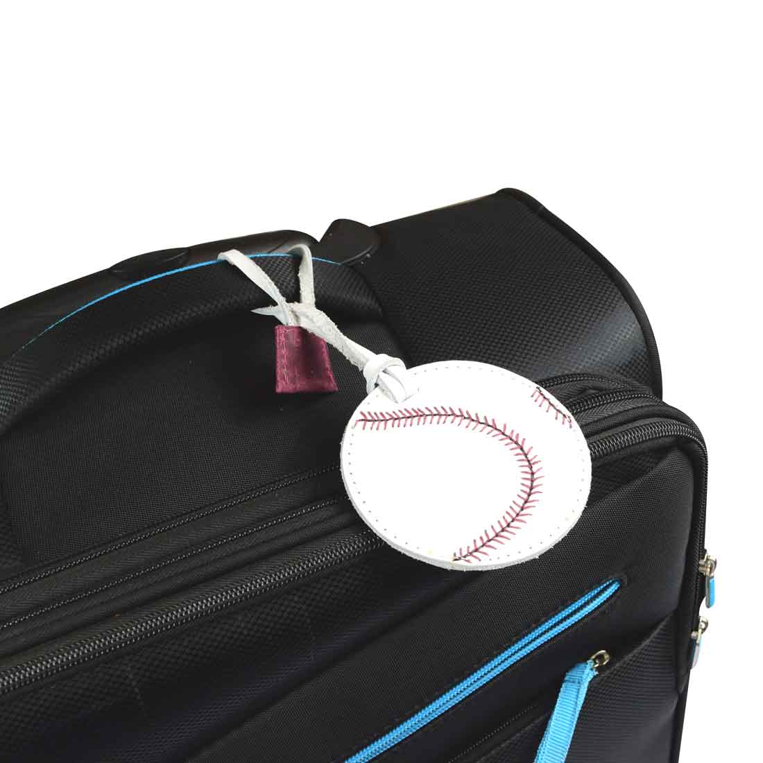 Baseball Luggage Tag - Stockyard X 'The Leather Store'