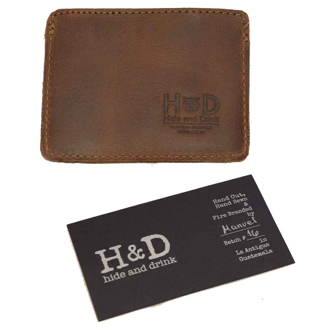 Folded Bills Wallet - Stockyard X 'The Leather Store'
