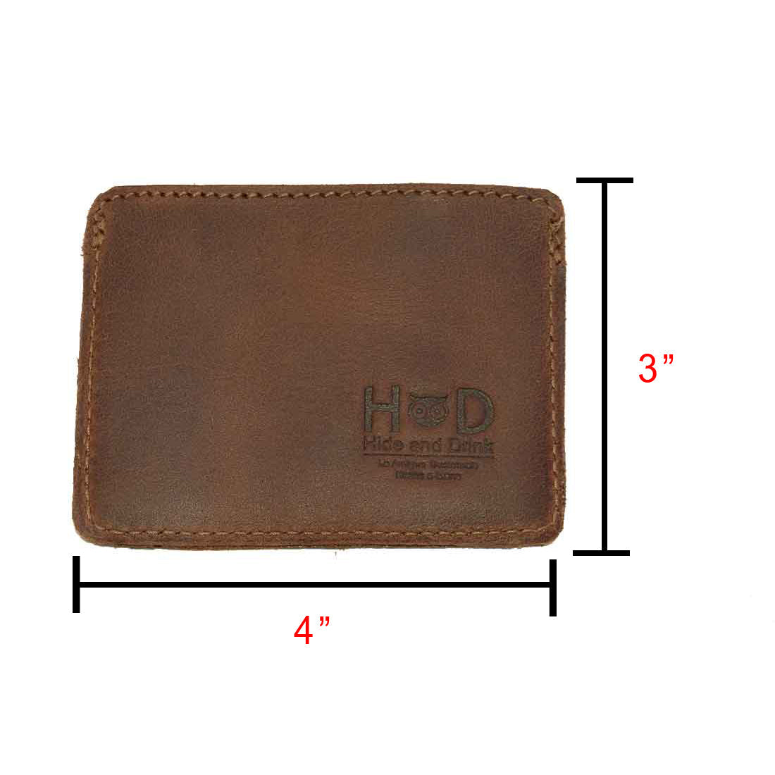 Folded Bills Wallet - Stockyard X 'The Leather Store'