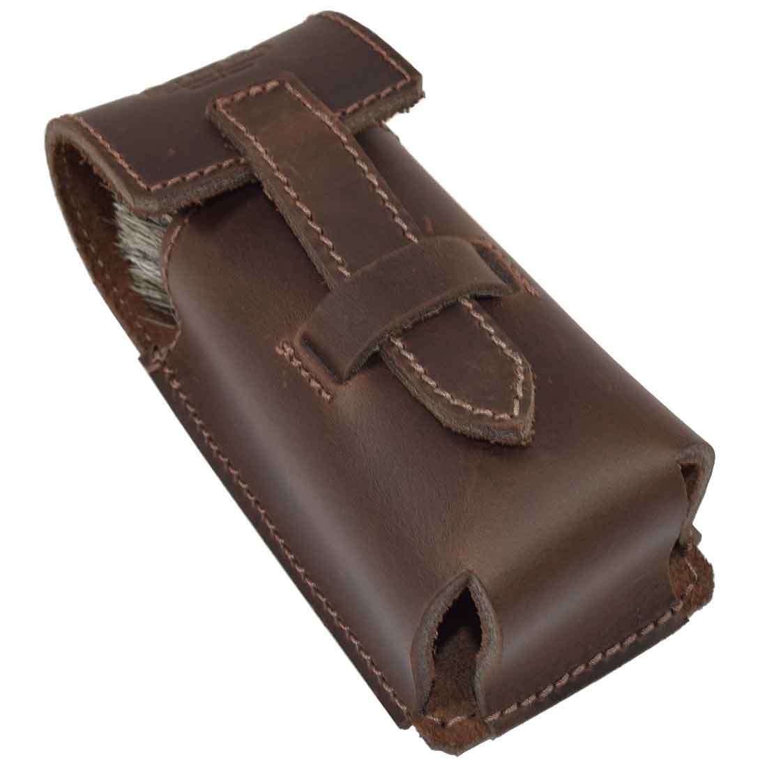 Shaving Brush Case - Stockyard X 'The Leather Store'