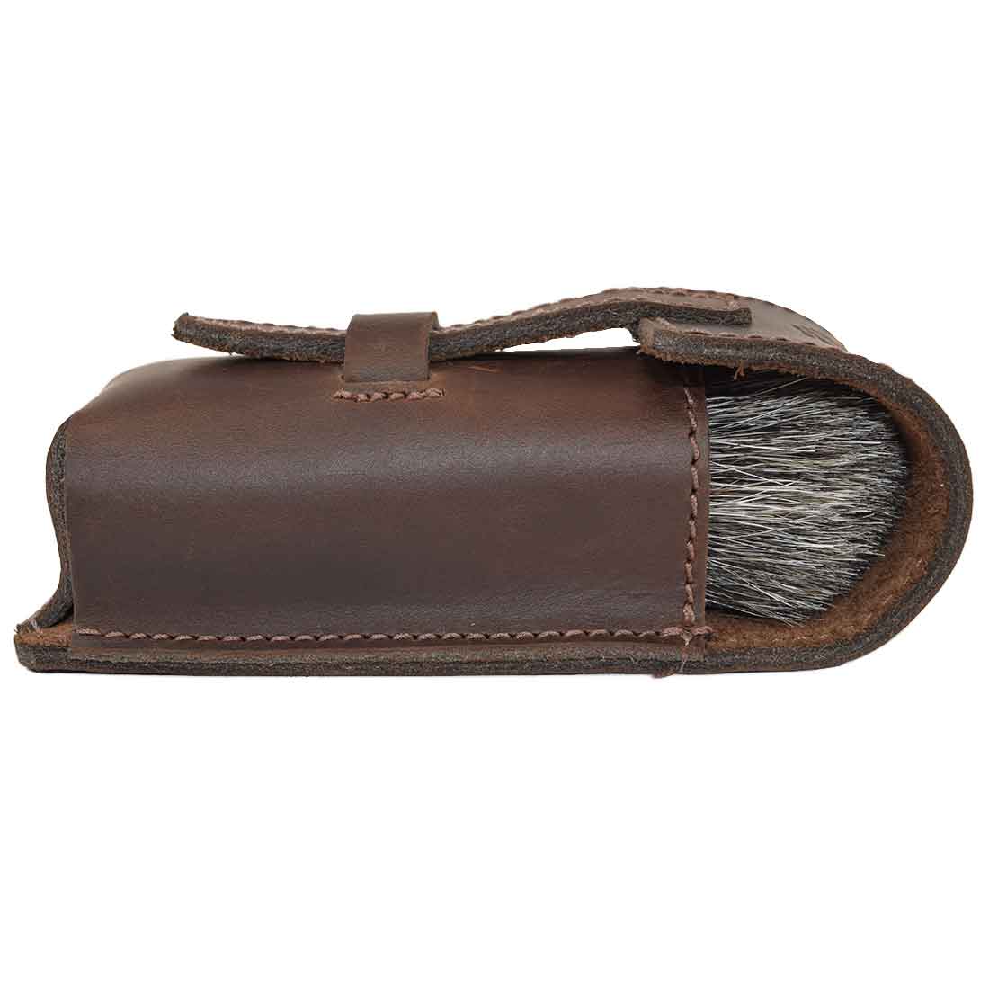 Shaving Brush Case - Stockyard X 'The Leather Store'