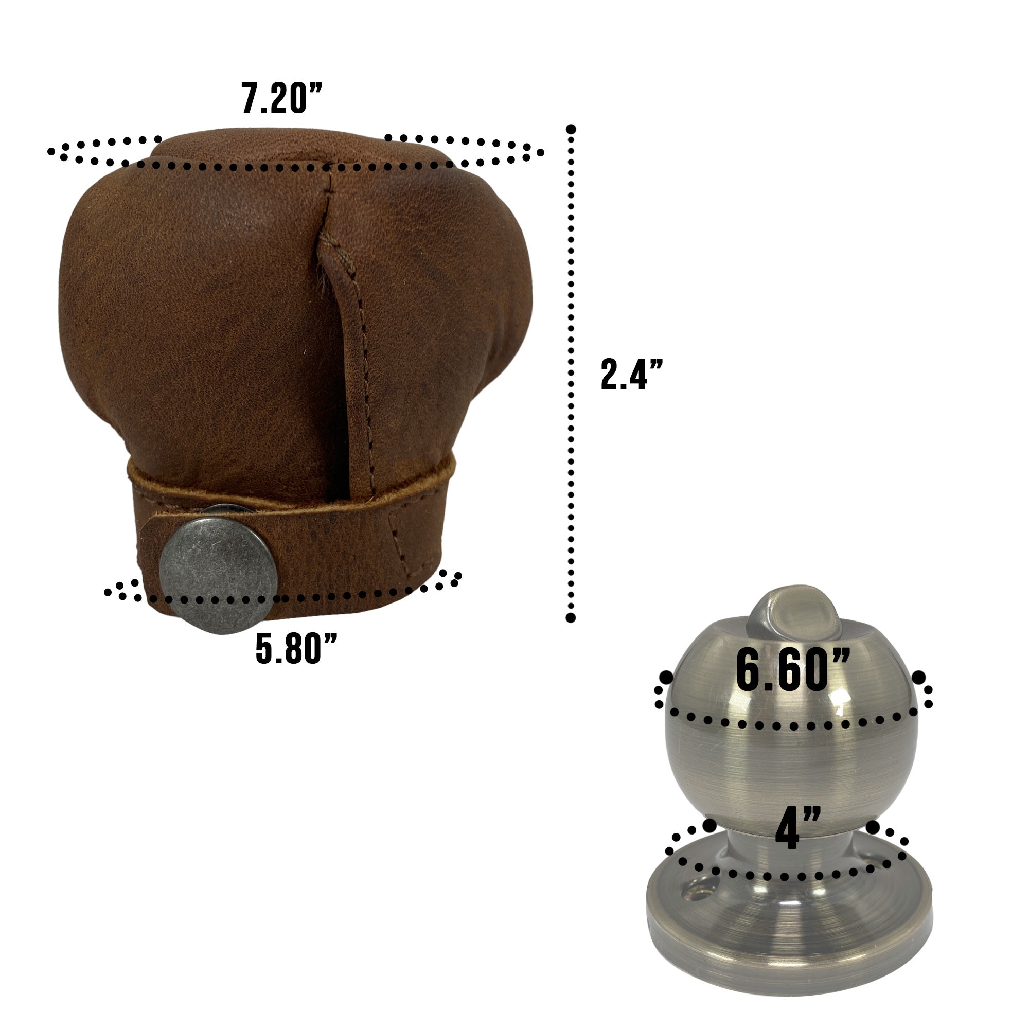 Door Knob Cover - Stockyard X 'The Leather Store'