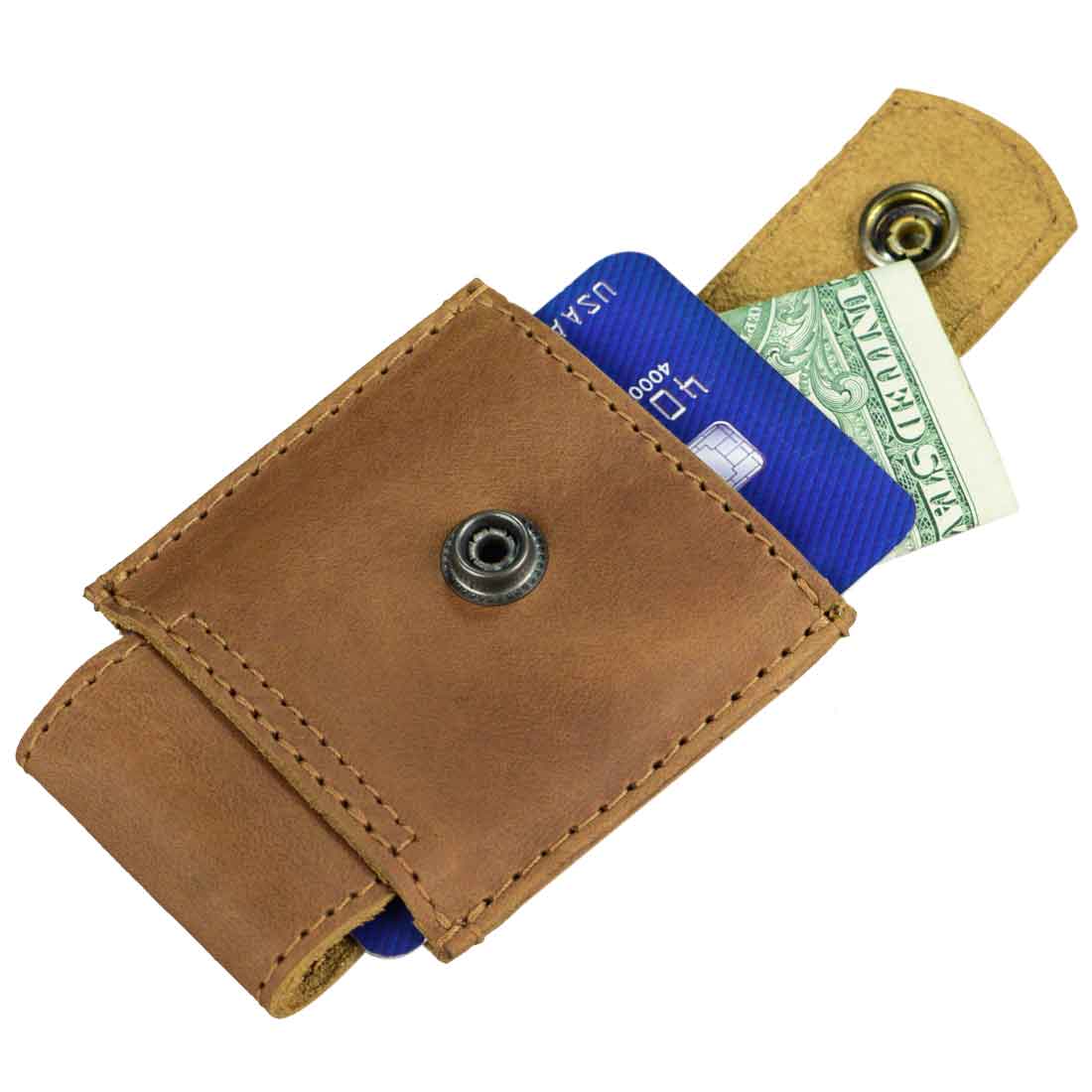 Sliding Card Holder - Stockyard X 'The Leather Store'