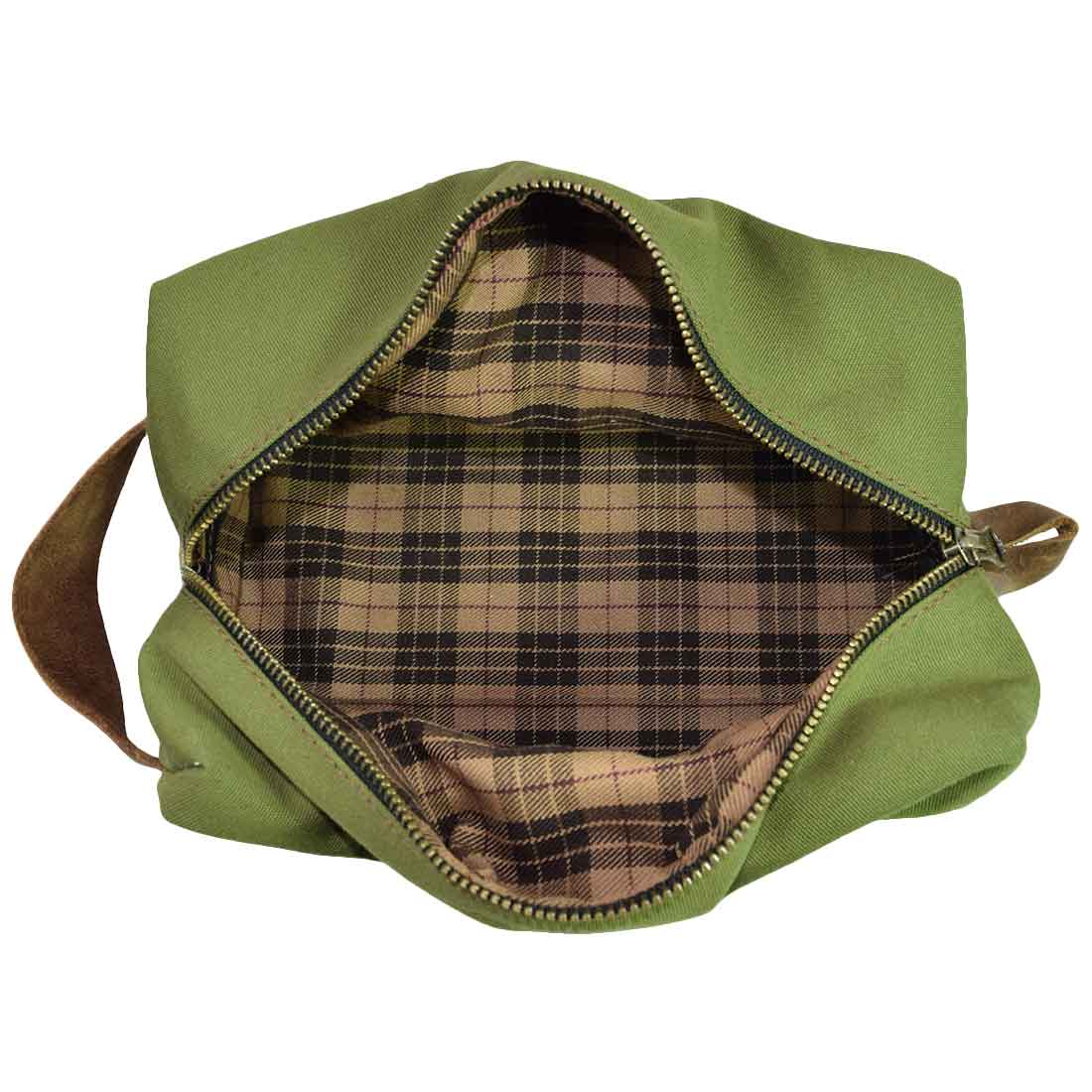 Square Dopp Kit Utility Bag - Stockyard X 'The Leather Store'