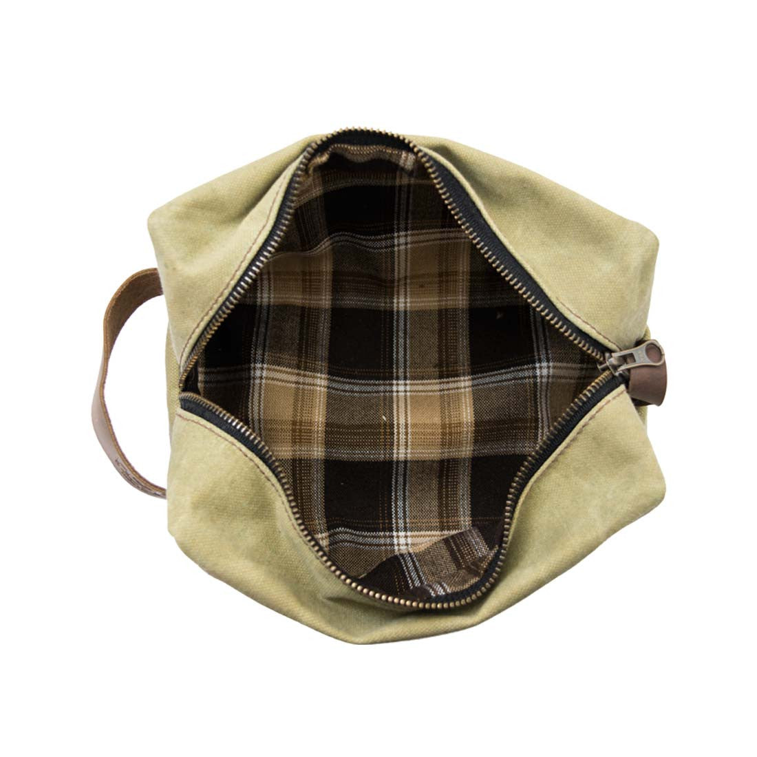 Square Dopp Kit Utility Bag - Stockyard X 'The Leather Store'