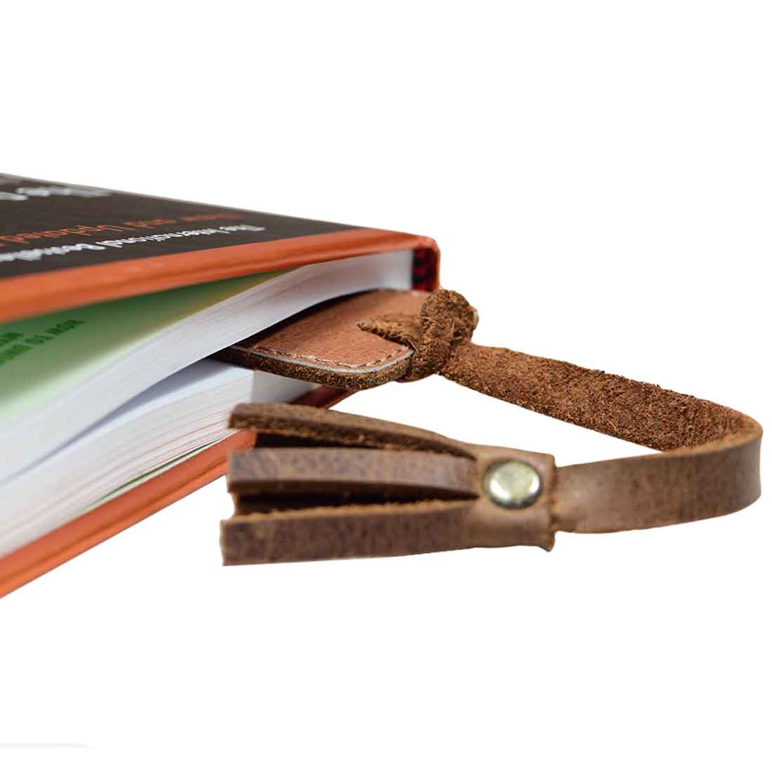 Bookmark With Tassel - Stockyard X 'The Leather Store'