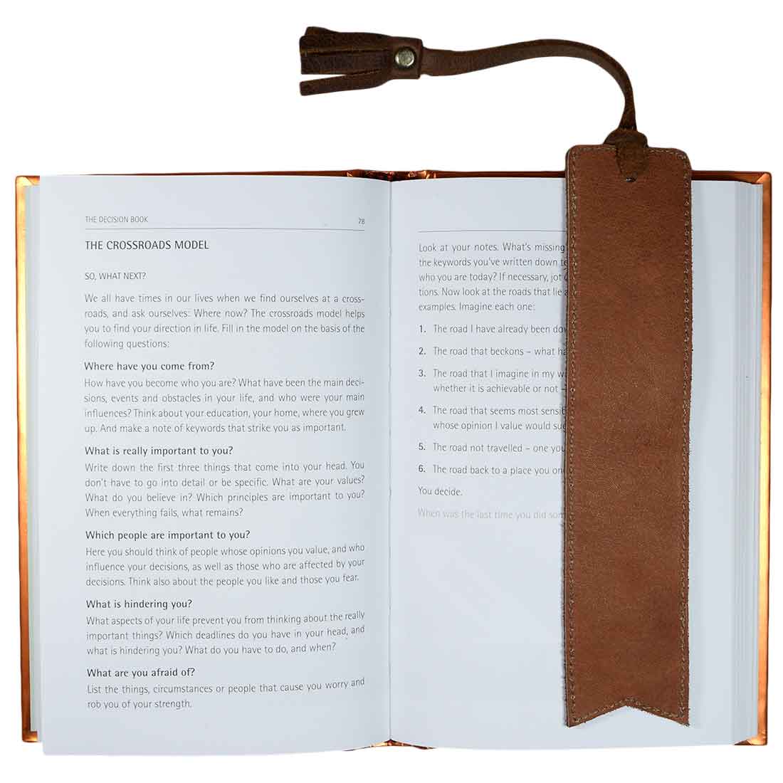 Bookmark With Tassel - Stockyard X 'The Leather Store'