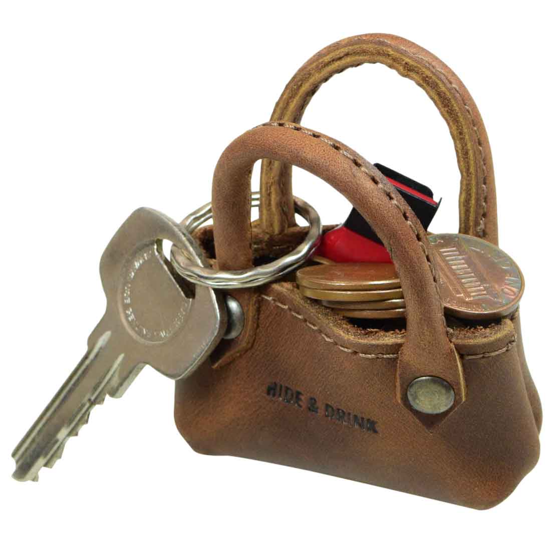 Tiny Lady Bag Keychain - Stockyard X 'The Leather Store'
