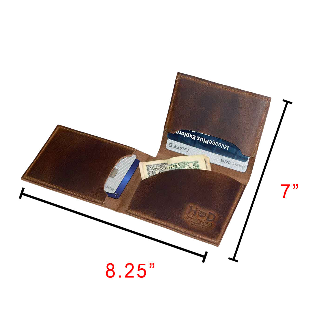 Trifold Wallet - Stockyard X 'The Leather Store'