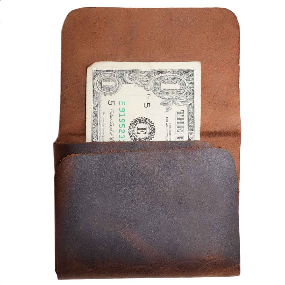 Minimalist T-Wallet - Stockyard X 'The Leather Store'