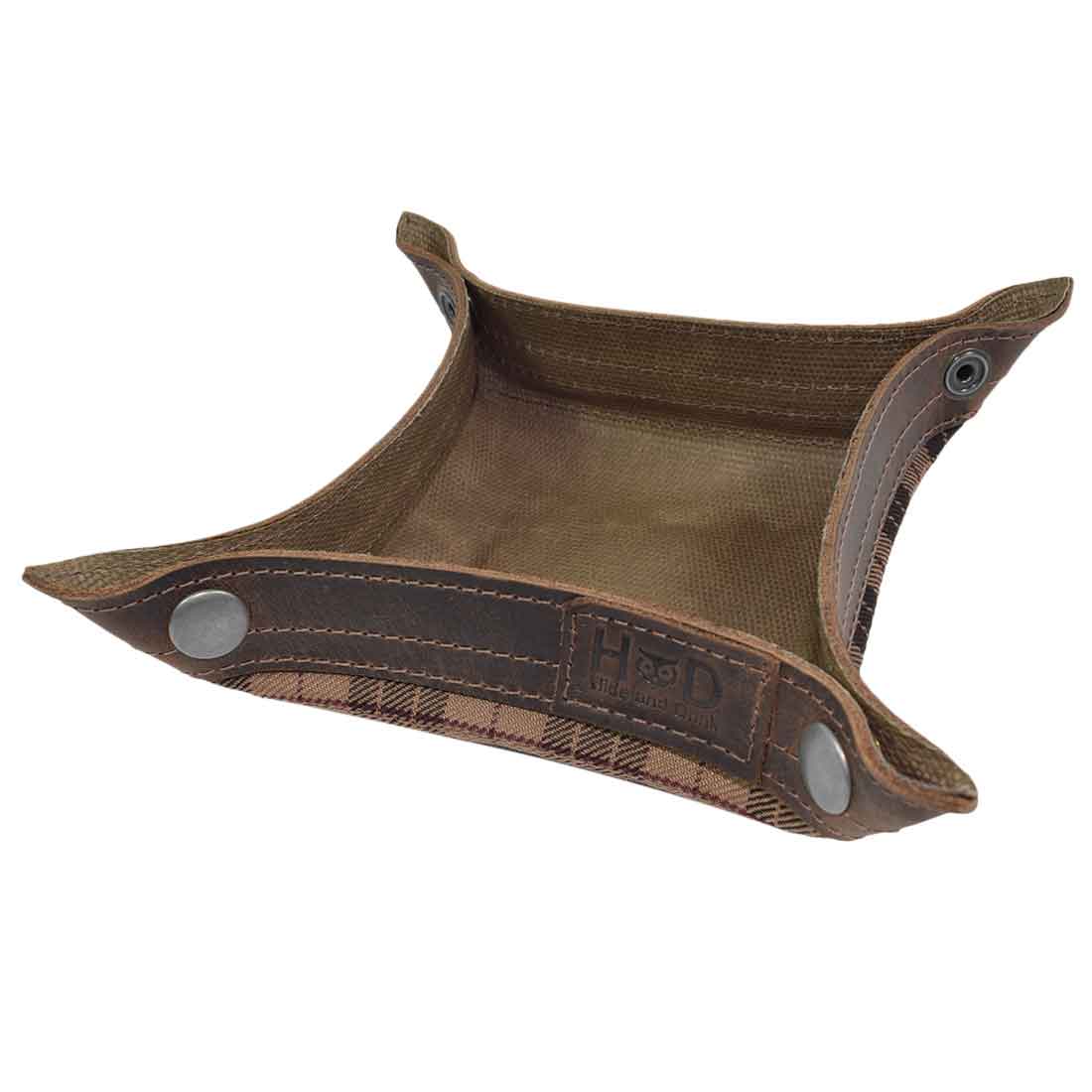 Valet Tray Plaid - Stockyard X 'The Leather Store'