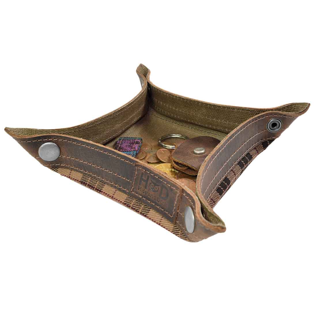 Valet Tray Plaid - Stockyard X 'The Leather Store'