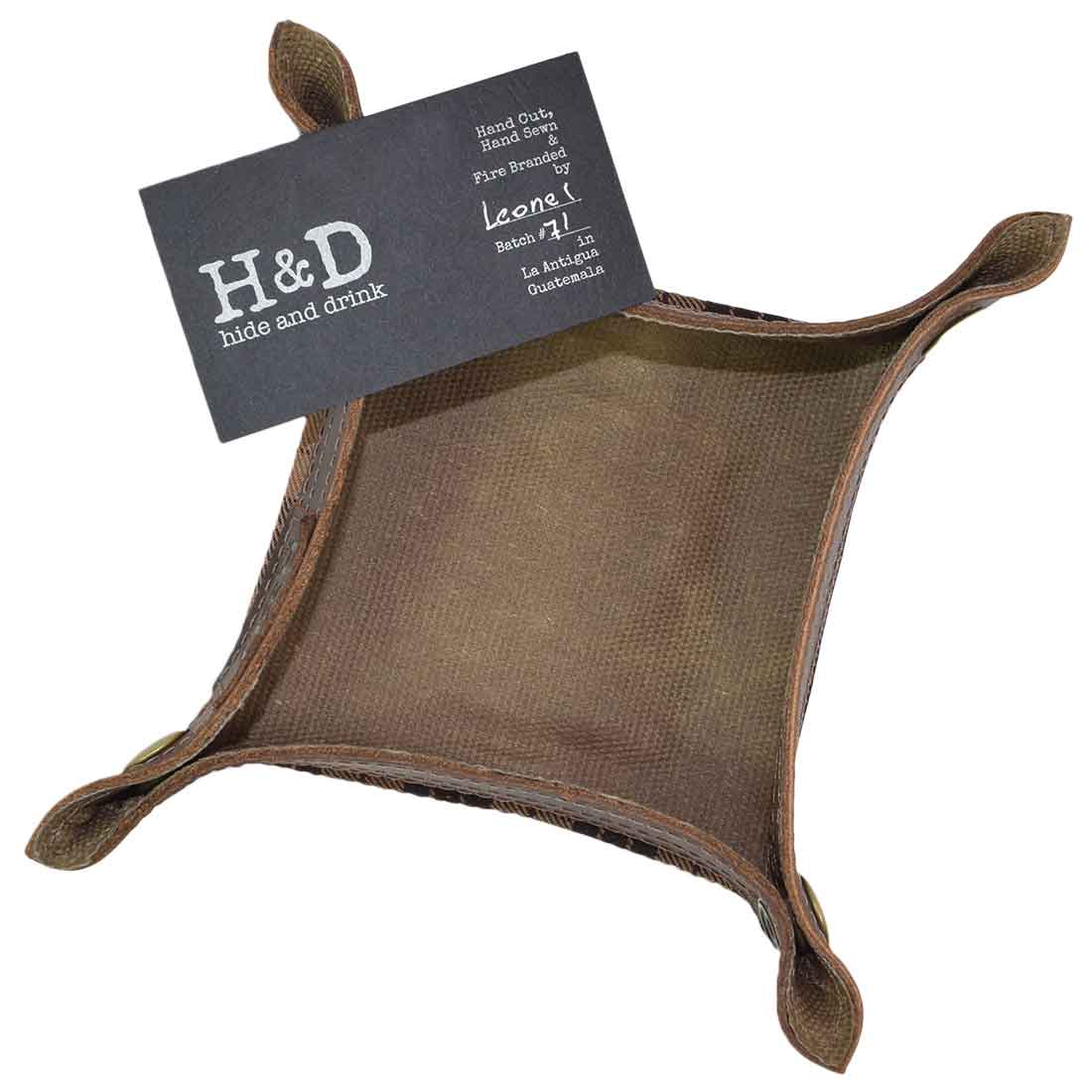 Valet Tray Plaid - Stockyard X 'The Leather Store'