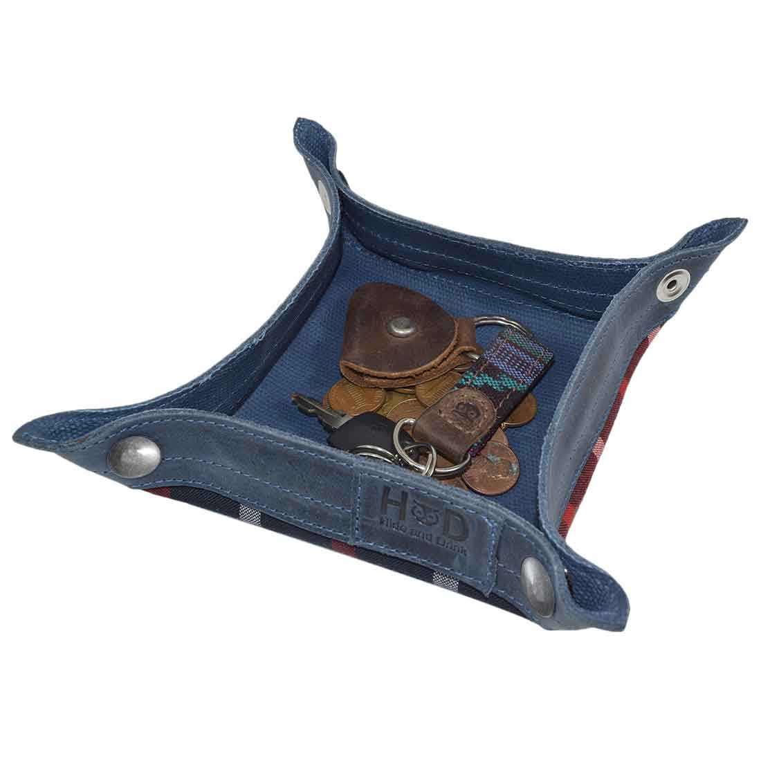 Valet Tray Plaid - Stockyard X 'The Leather Store'