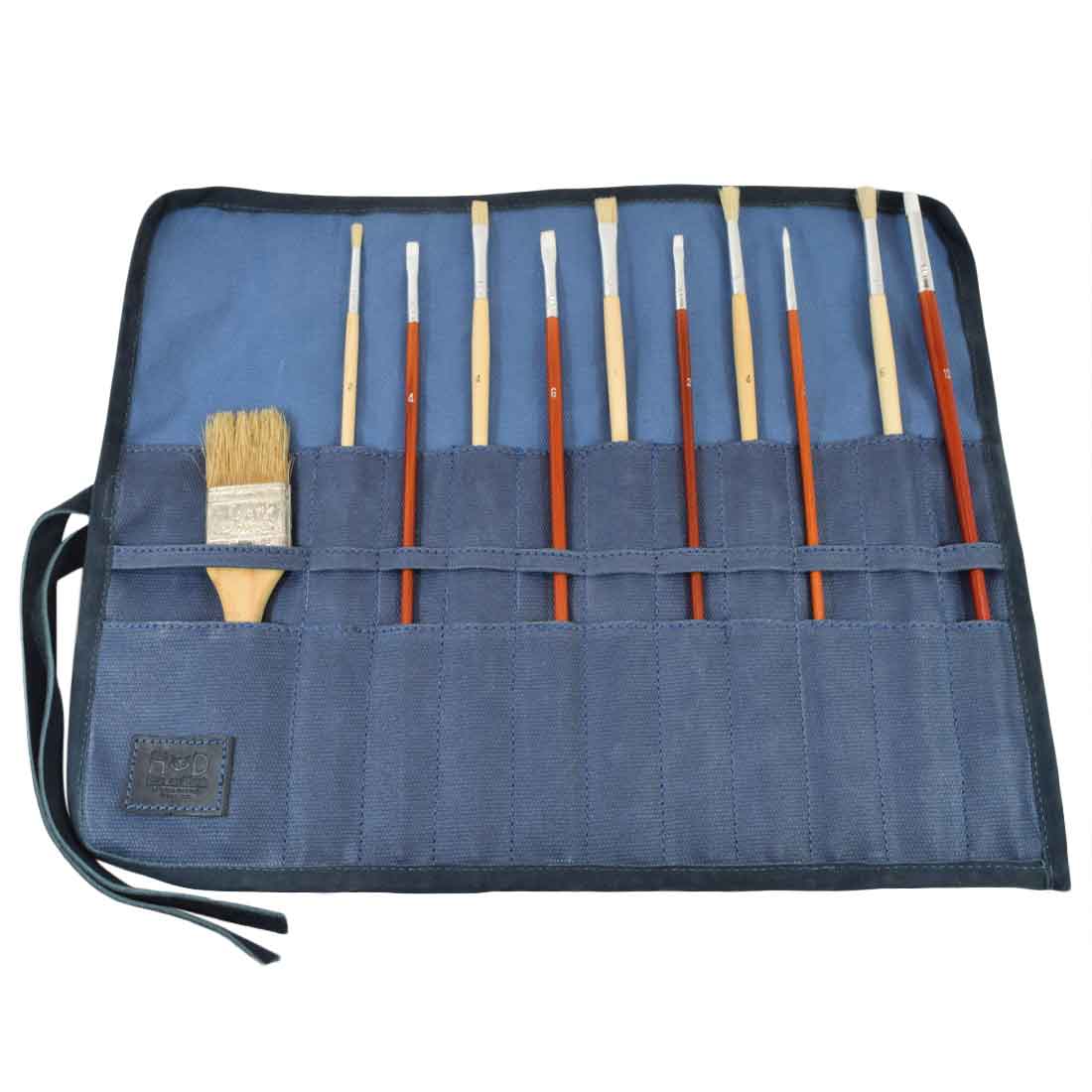 Artist Brush Roll - Stockyard X 'The Leather Store'