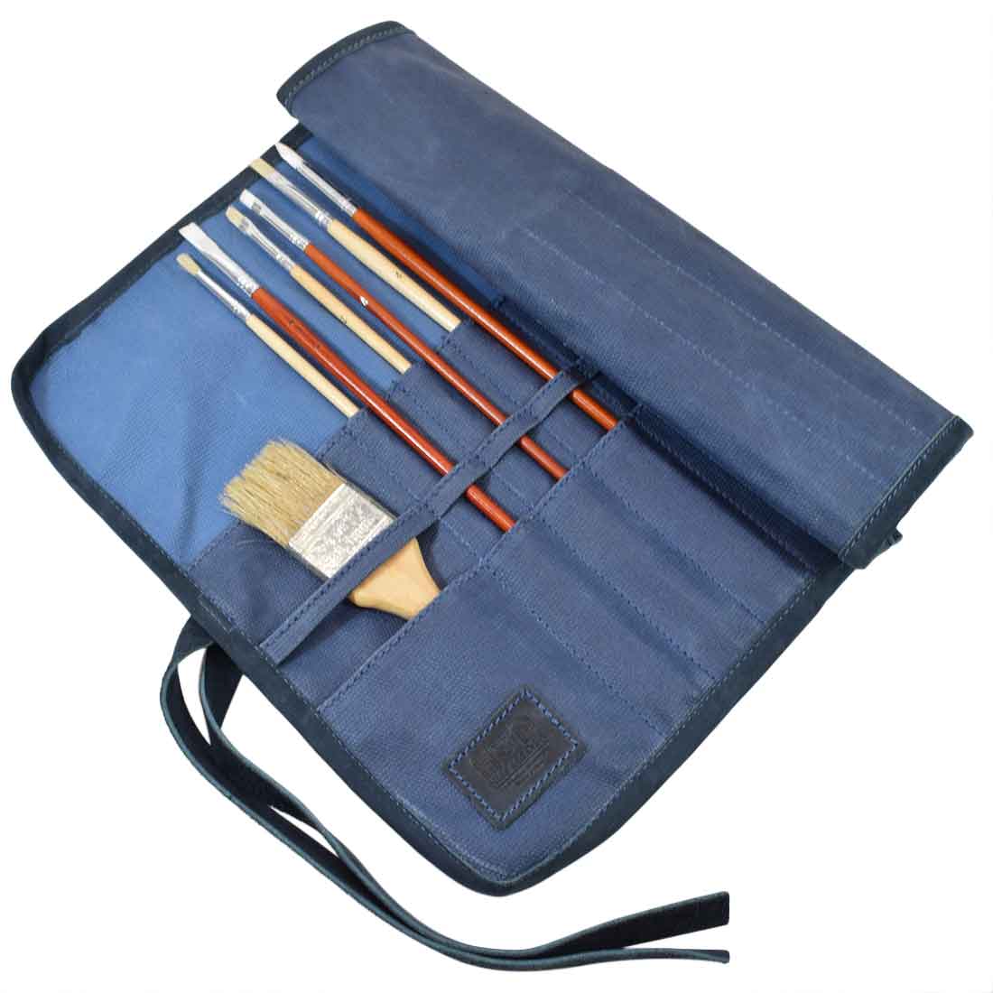 Artist Brush Roll - Stockyard X 'The Leather Store'