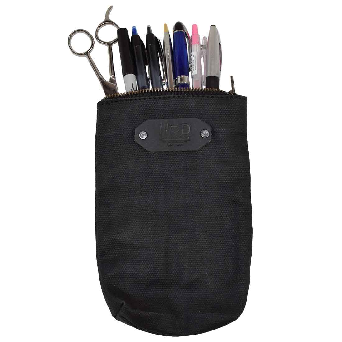 Waxed Canvas Scribbler Pouch - Stockyard X 'The Leather Store'