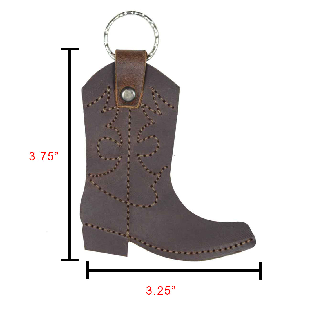 Western Boot Keychain - Stockyard X 'The Leather Store'