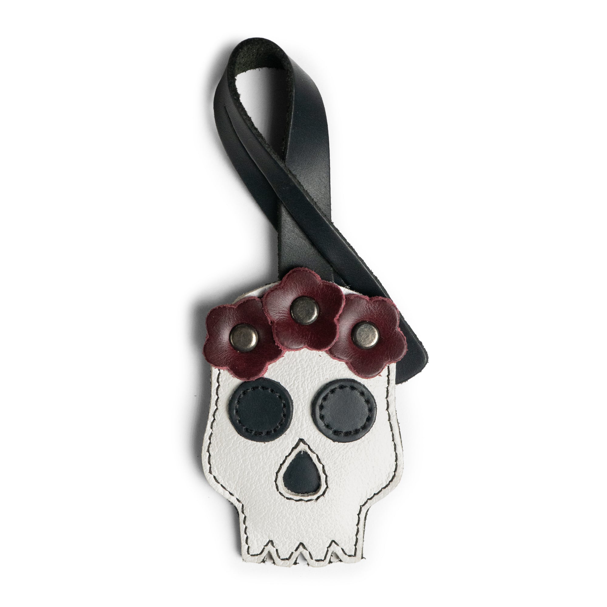 Mexican Skull Bag Charm