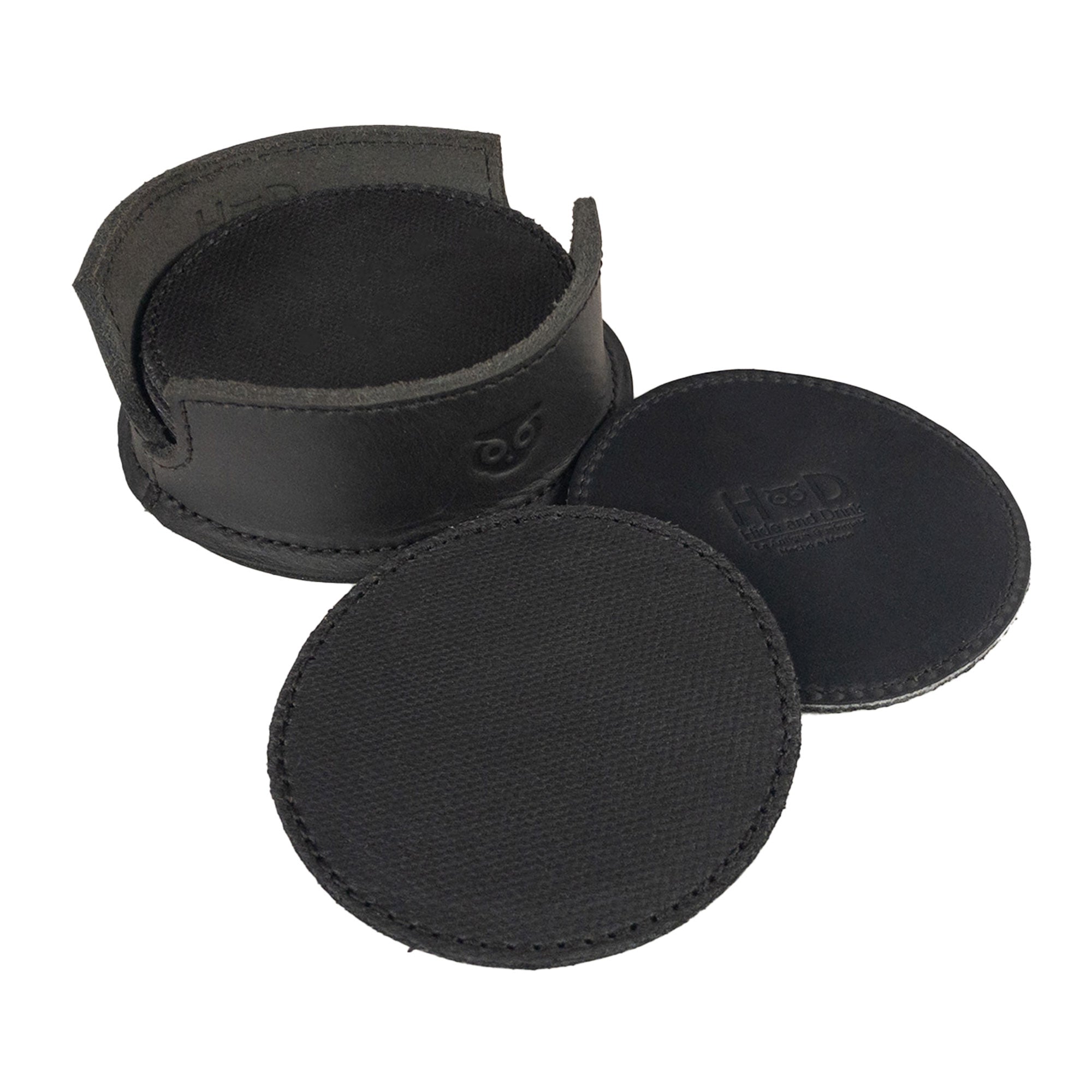 Coasters Set (8-Pack) - Stockyard X 'The Leather Store'
