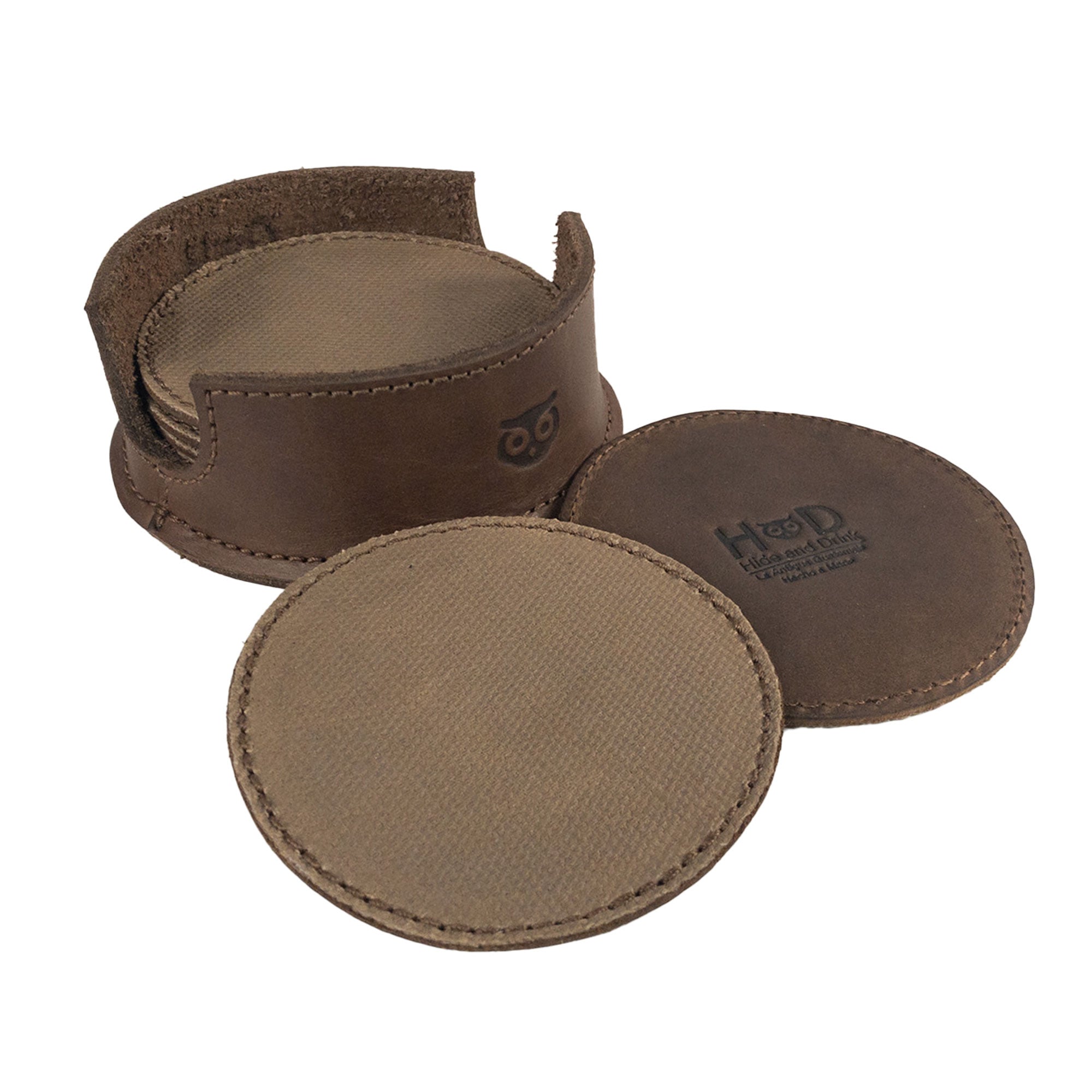 Coasters Set (8-Pack) - Stockyard X 'The Leather Store'