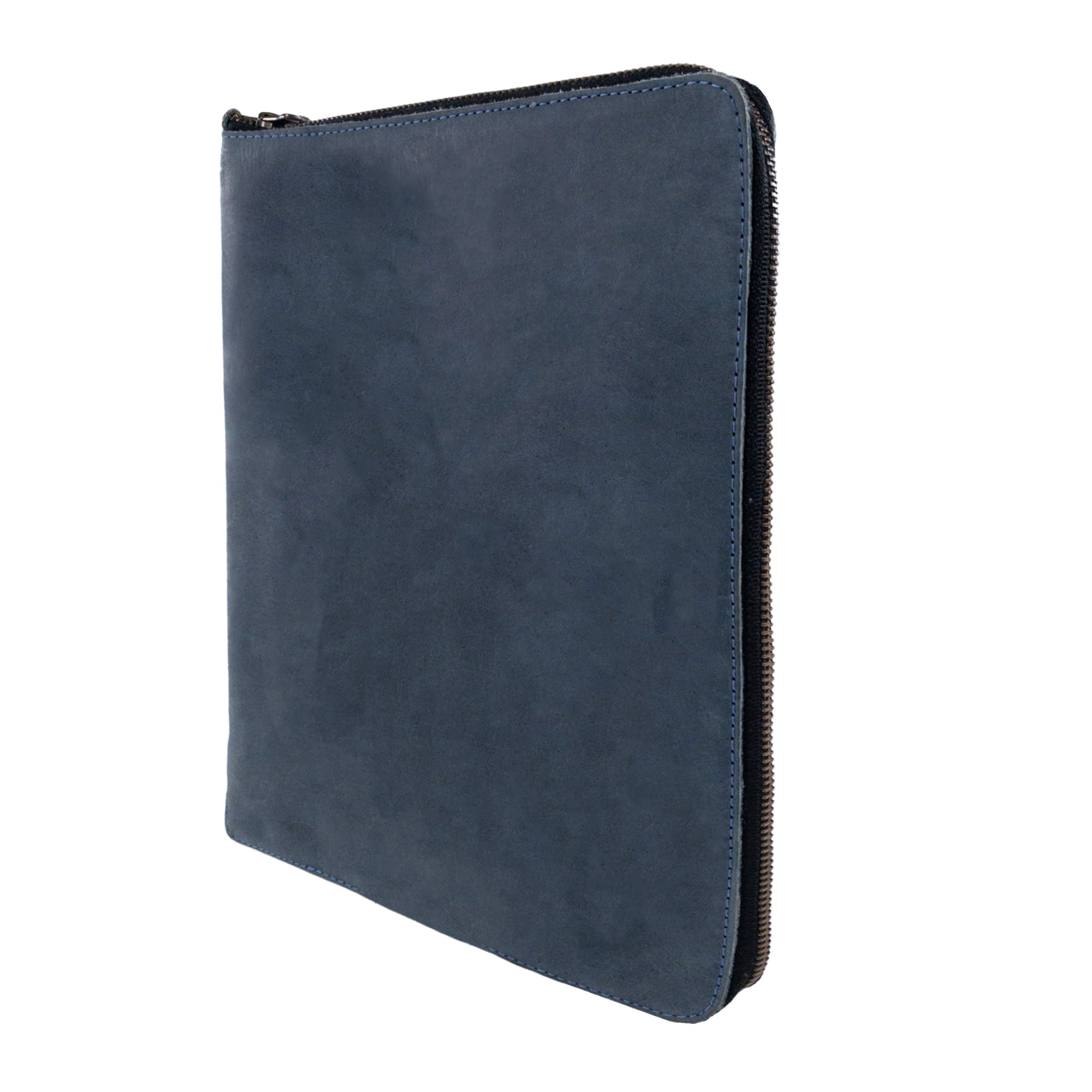 Hide & Drink Zippered Journal Cover for Moleskine (Notebook NOT Included) showcased with a pen inside, ideal for jotting down thoughts.