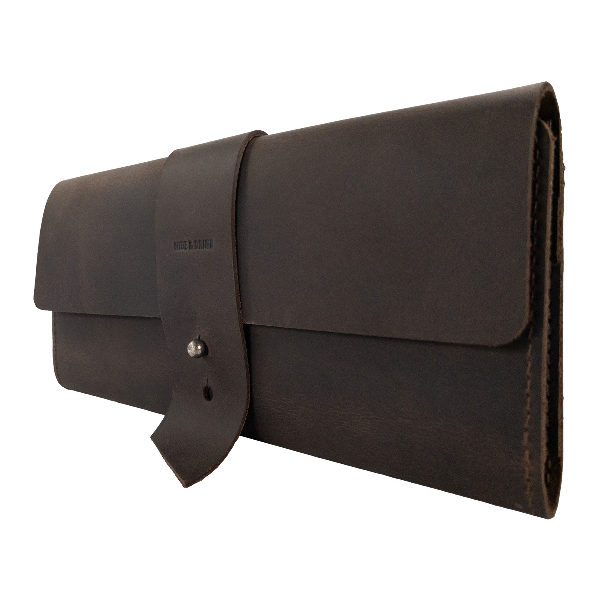 Classic Checkbook Cover with Credit Card Slots - Stockyard X 'The Leather Store'