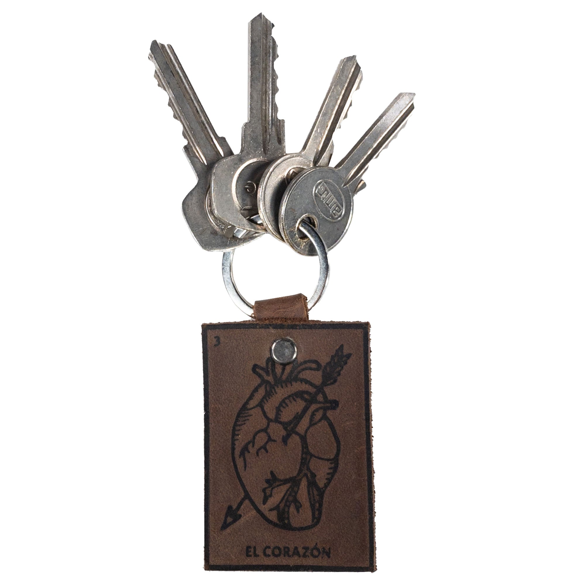 Loteria! Key Chains - Stockyard X 'The Leather Store'