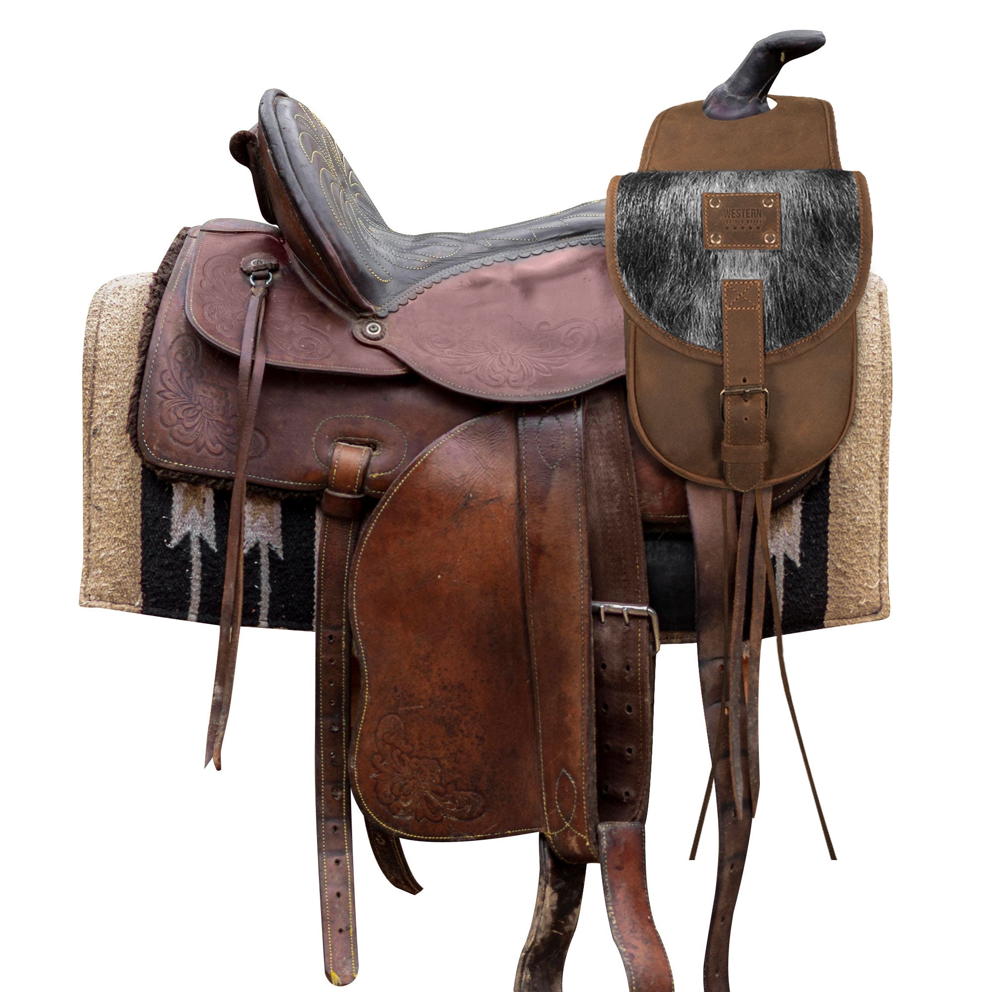 Cowboy Bag for Saddle Seat - Stockyard X 'The Leather Store'