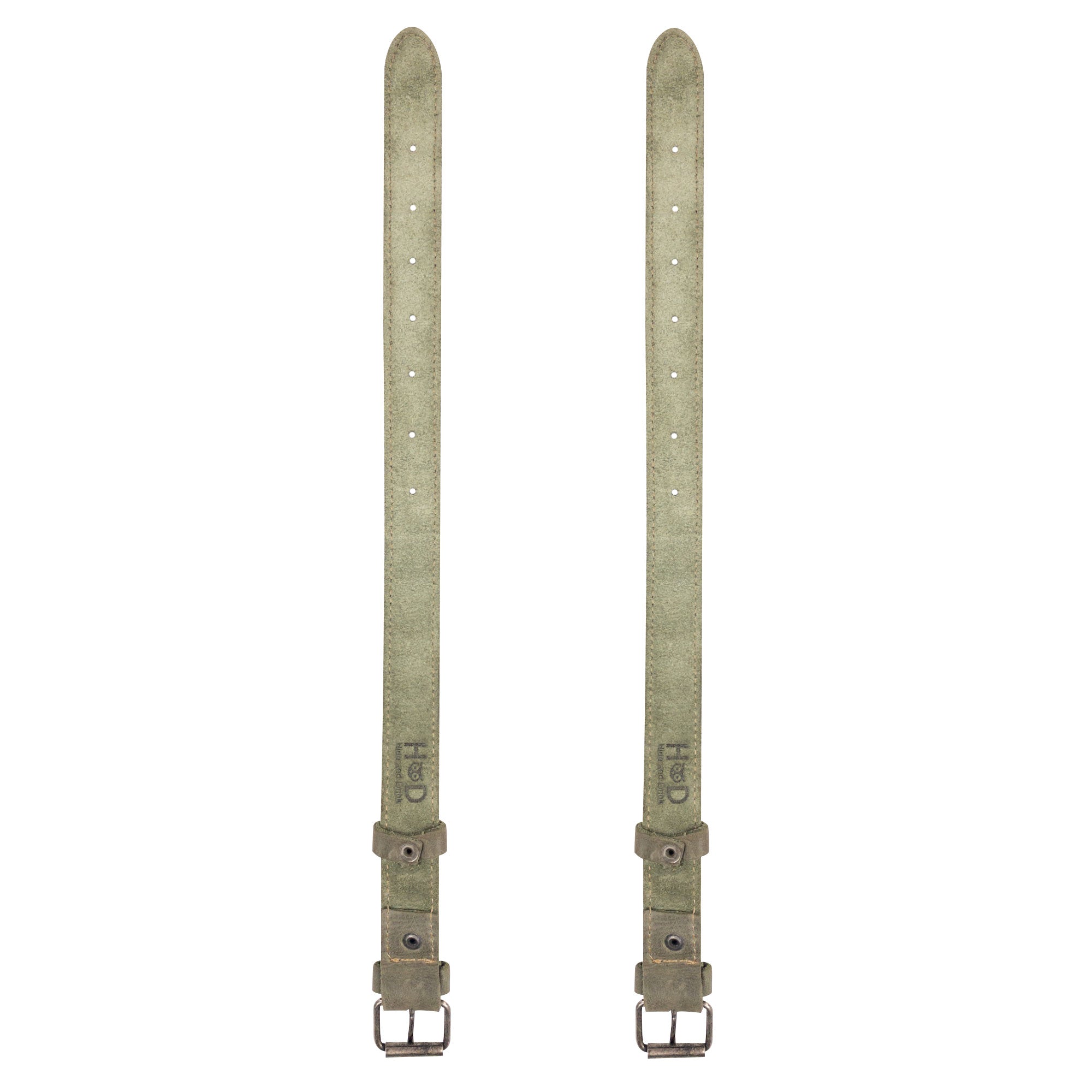 Bicycle Ankle Bands by Hide & Drink, featuring a versatile pair of Rustic Bicycle Ankle Bands with a solid Brass Metal Buckle. These Adjustable Straps for Legs made of Full Grain Leather make great Vintage Gifts for Cyclists, artisanally produced in La Antigua Guatemala.