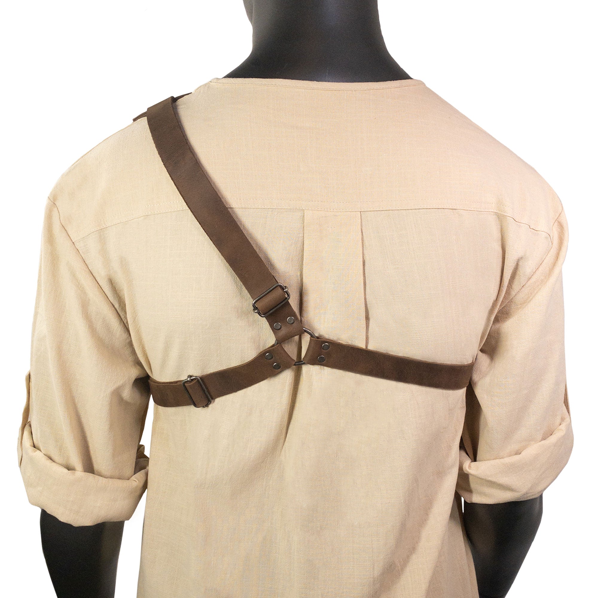 Double Layered Chest Protector - Stockyard X 'The Leather Store'