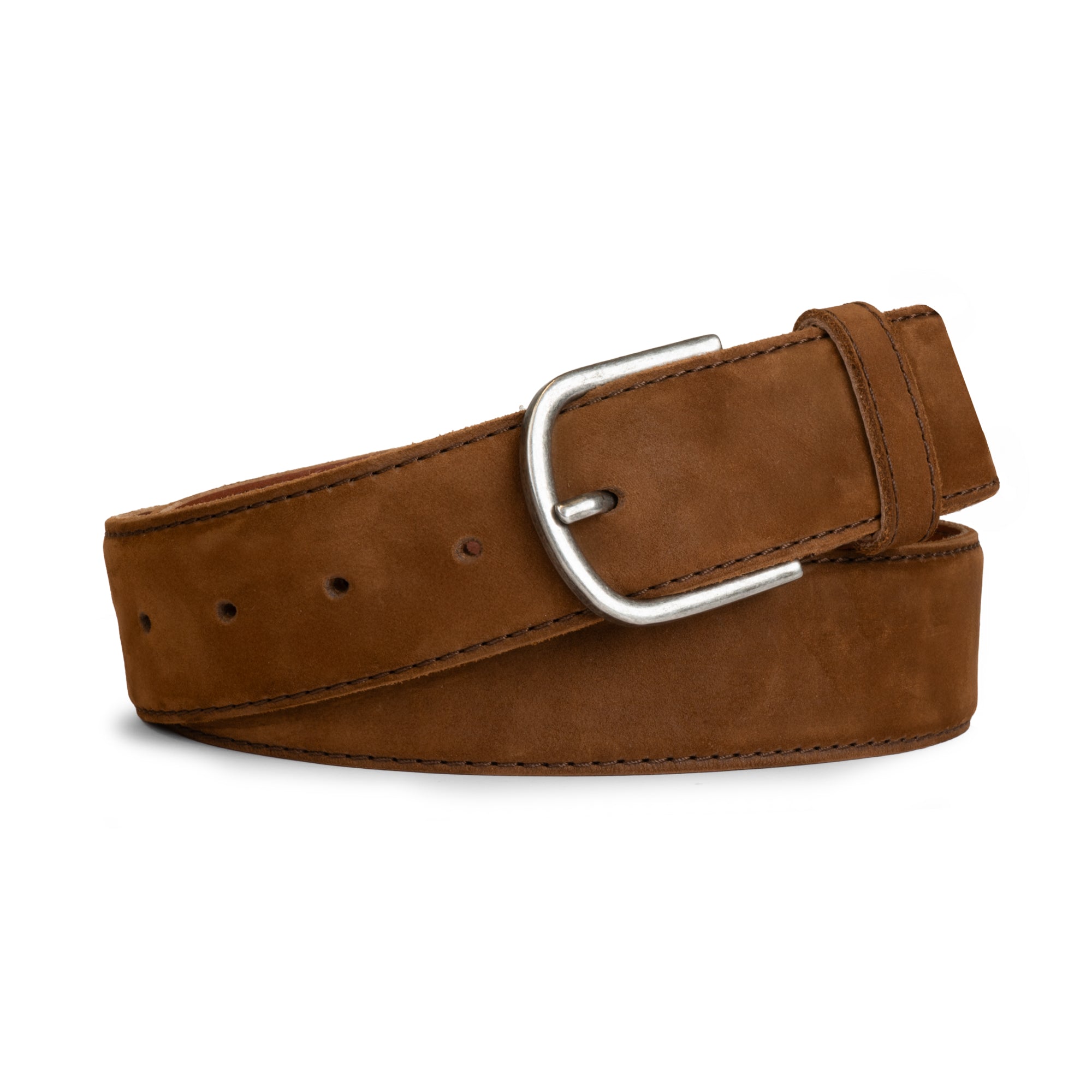 Stylish La Leche Classic Leather Belt with Glove Liner, a men's waist belt made from full grain leather, ideal for jeans. This artisan design showcases small batch production, with hand cut and hand sewn craftsmanship, proudly made in La Antigua Guatemala & Oaxaca Mexico.