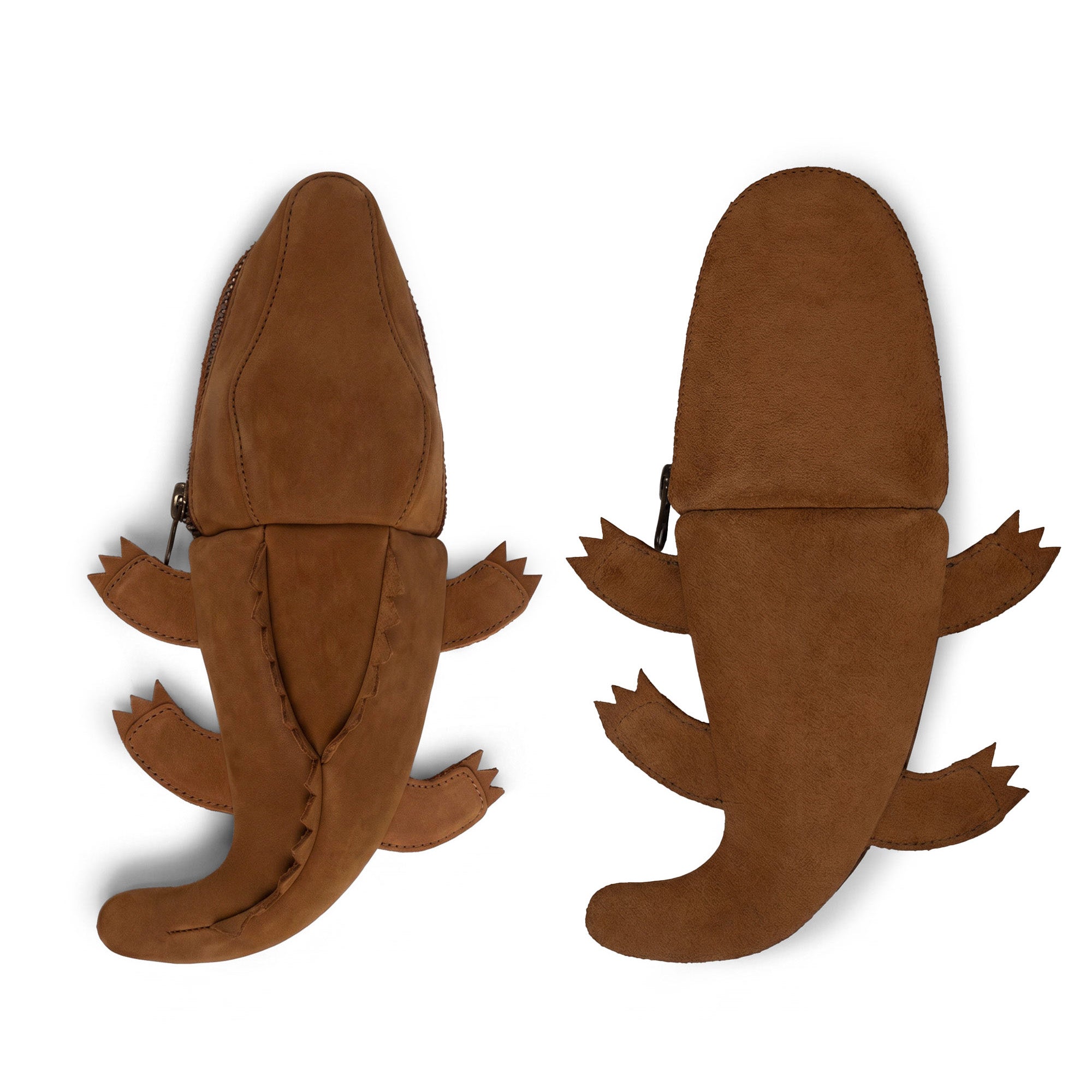 Leather Gator Pouch