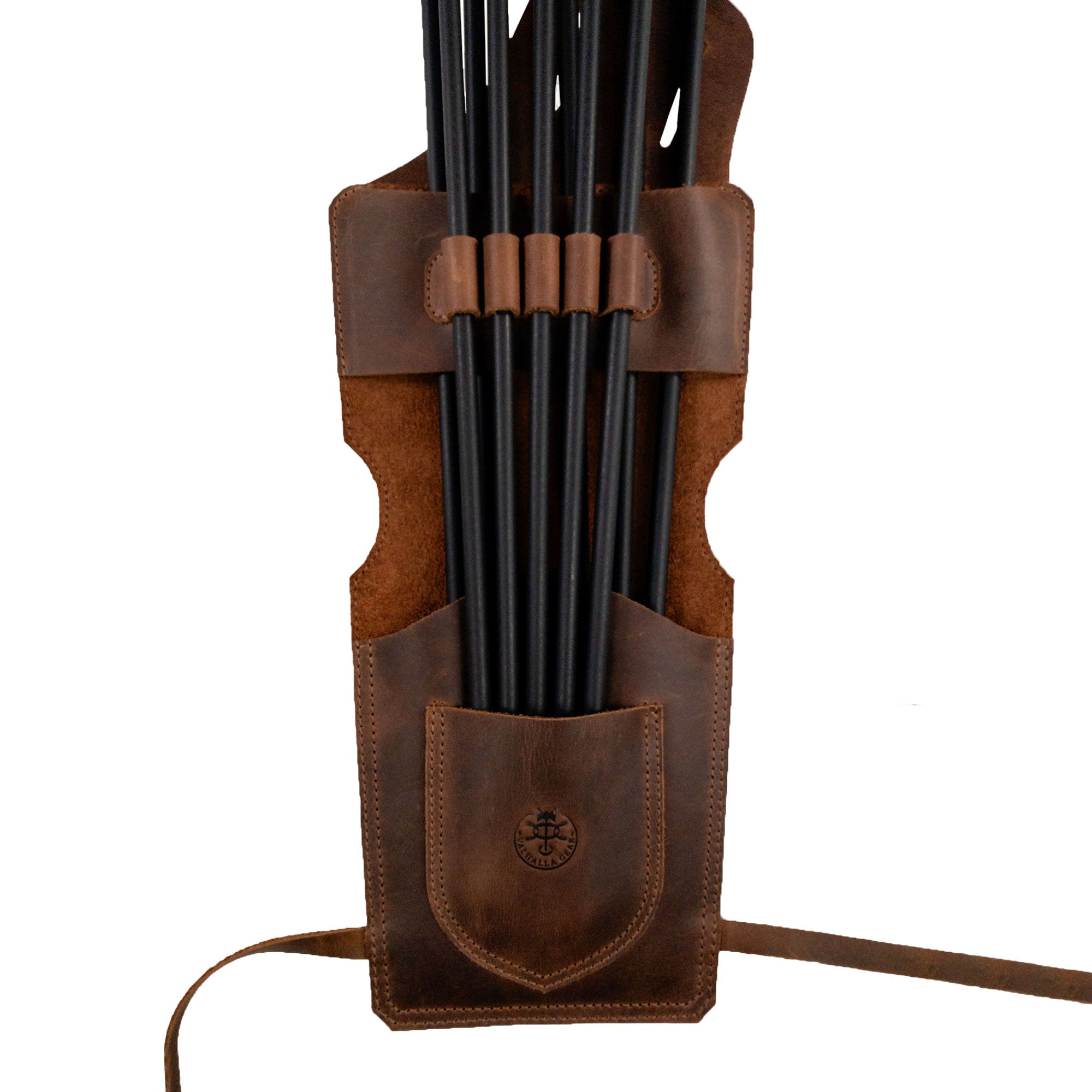 Rectangular Archery Hip Quiver - Stockyard X 'The Leather Store'