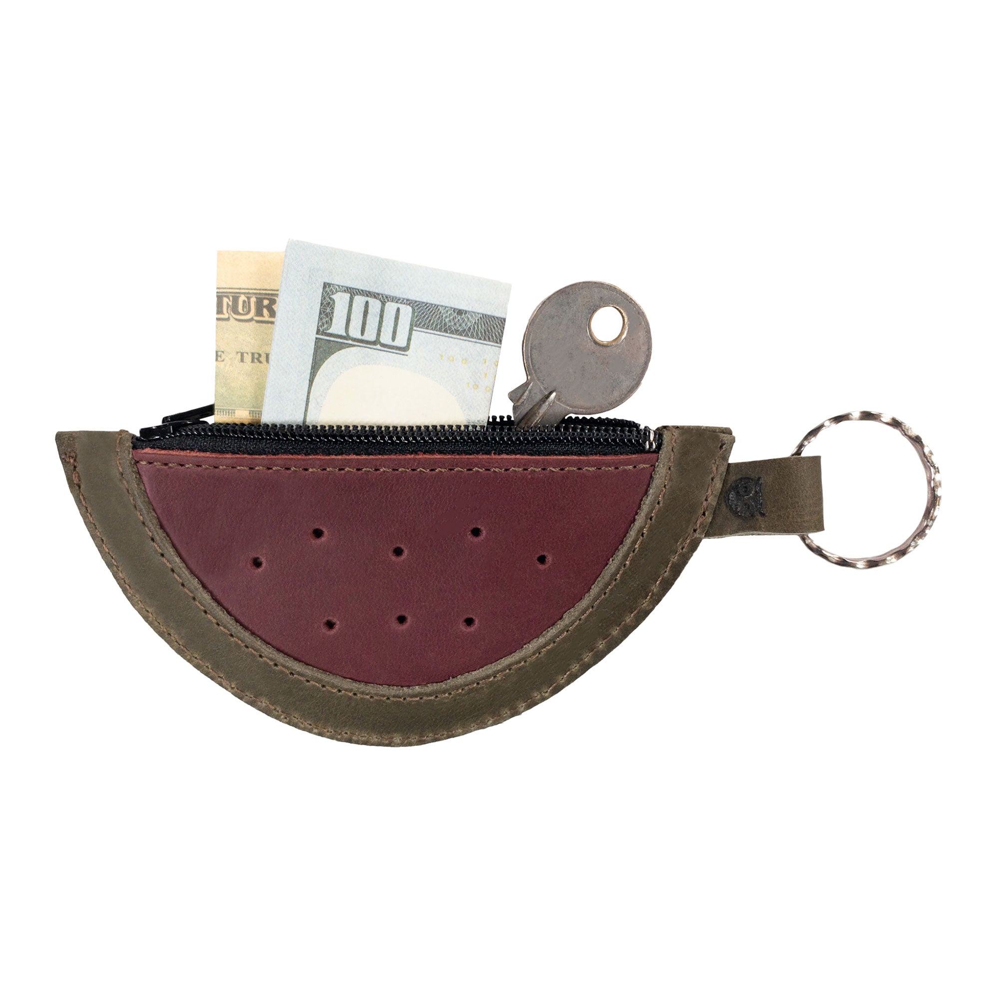 Watermelon Coin Pouch - Stockyard X 'The Leather Store'