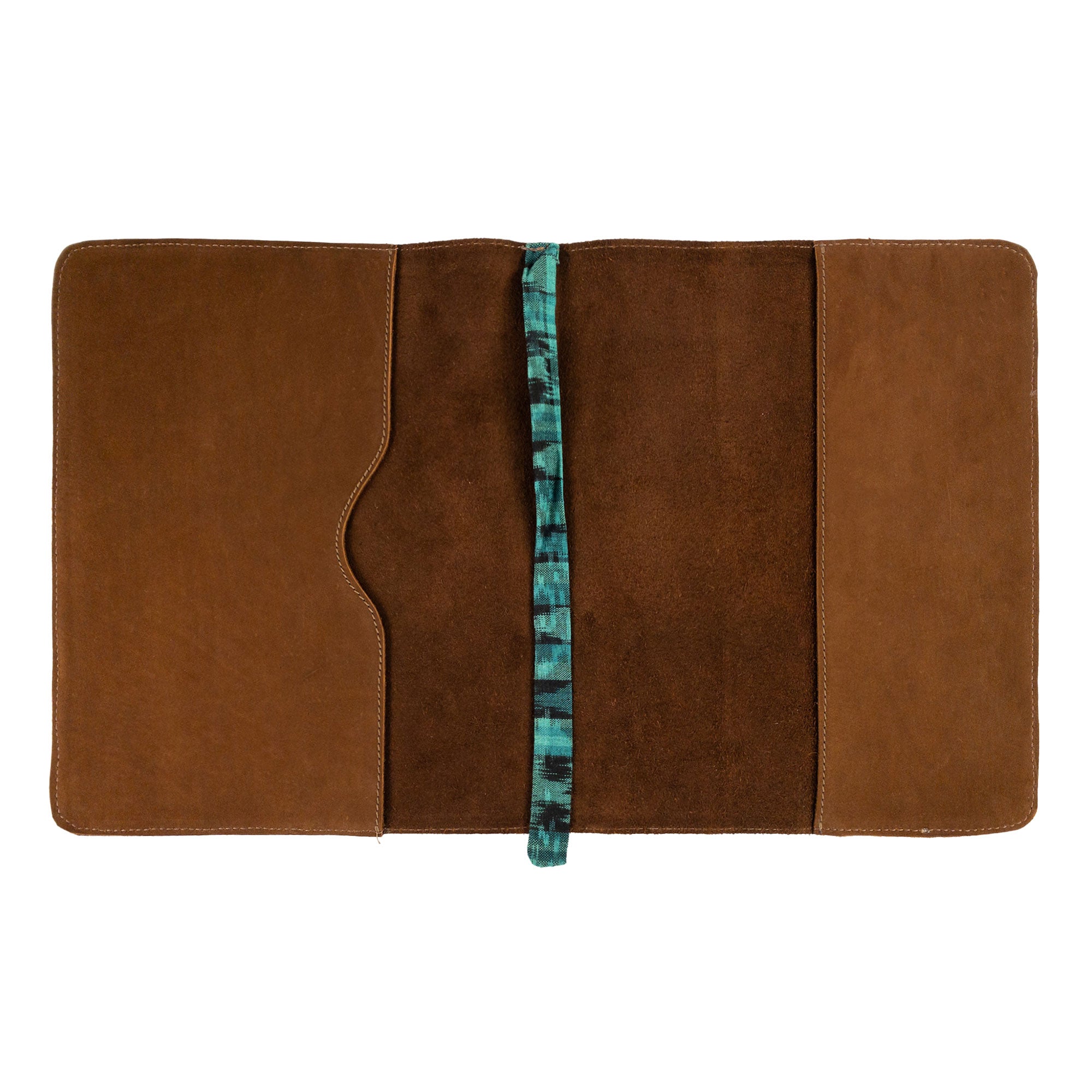 The Journal Cover for (8.5 x 11 in.) Moleskine Cahier XXL by Hide & Drink, focusing on its clean lines and premium materials. This full grain leather journal cover acts as a stylish guardian for your notes, crafted by skilled artisans in La Antigua Guatemala & Oaxaca Mexico.