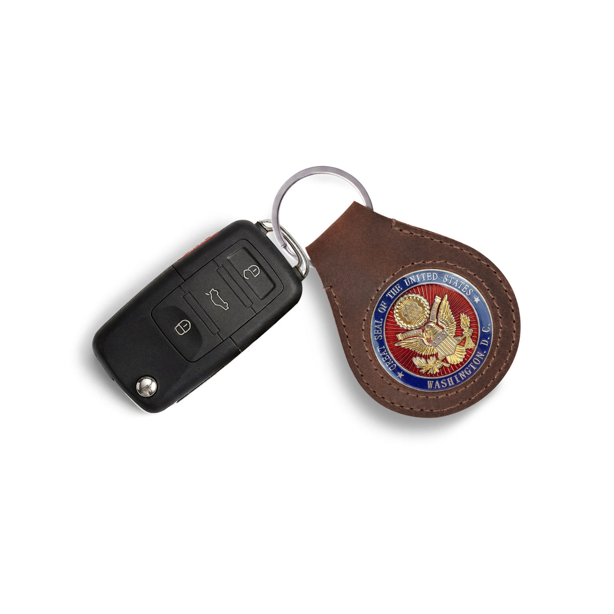 Medallion Holder Keychain