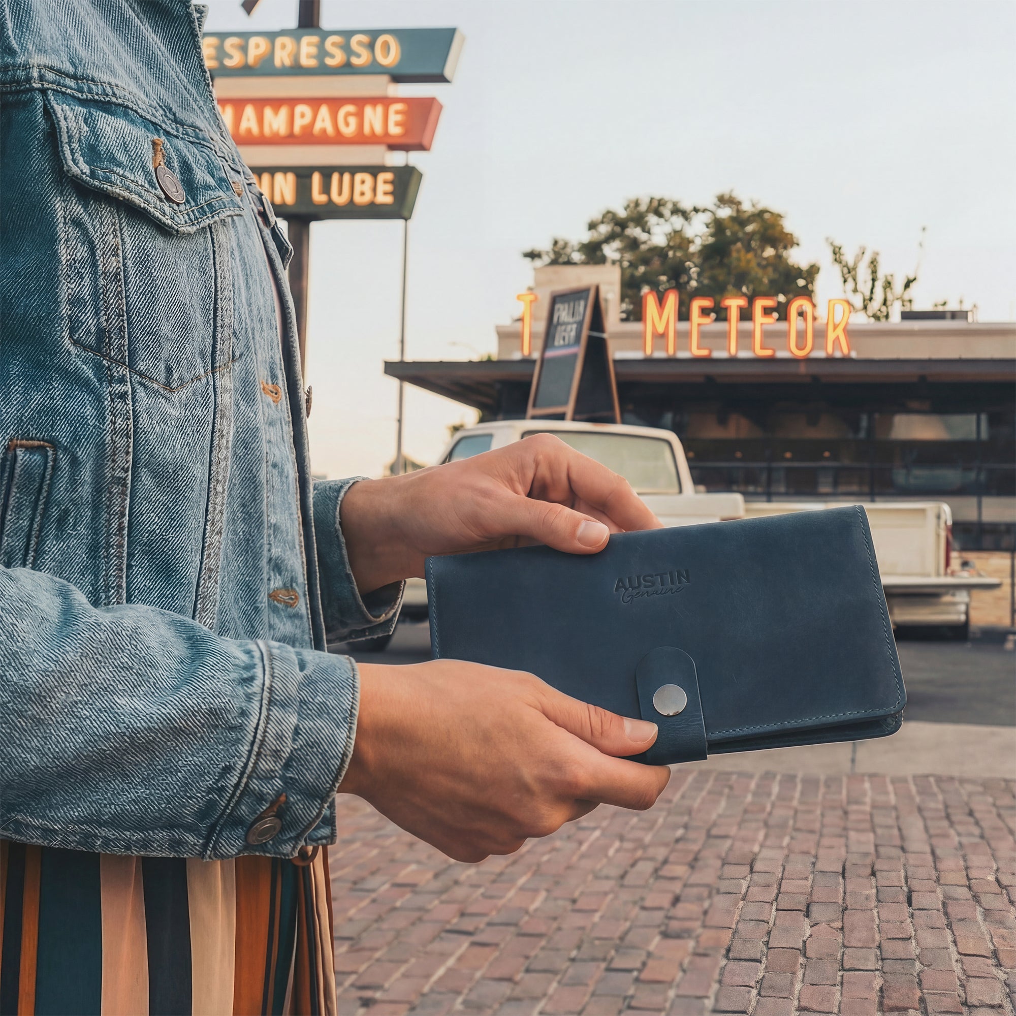The Lamar Long Bifold Wallet